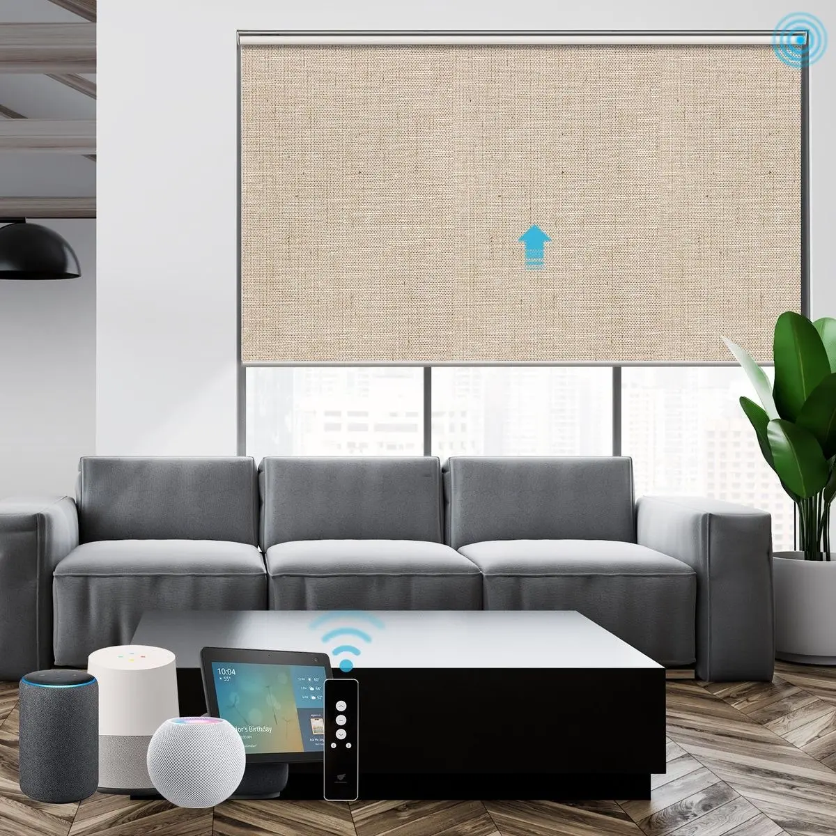 Smart Motorized Blinds view 1